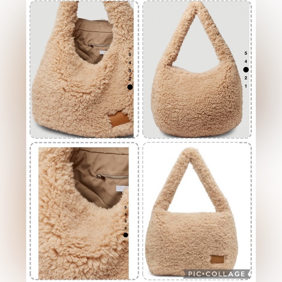 BNWT Rokh Oversized Faux Fur Shoulder Bag GORGEOUS! SO SOFT! Price Firm - Picture 12 of 13